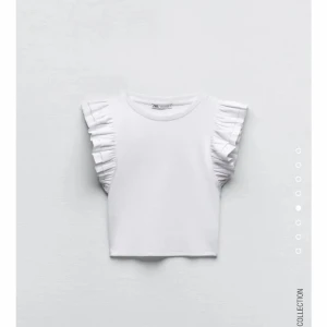 Zara topp - Säljer denna jätte fina zara volangtoppen som är helt oanvänd 🩷