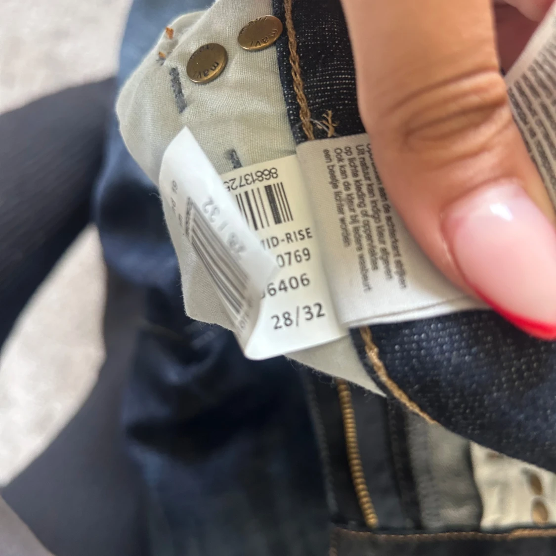 Lågmidjade jeans  - 91