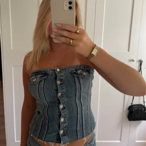 Jeans topp - Jeans korsett från zara som är super fin💕