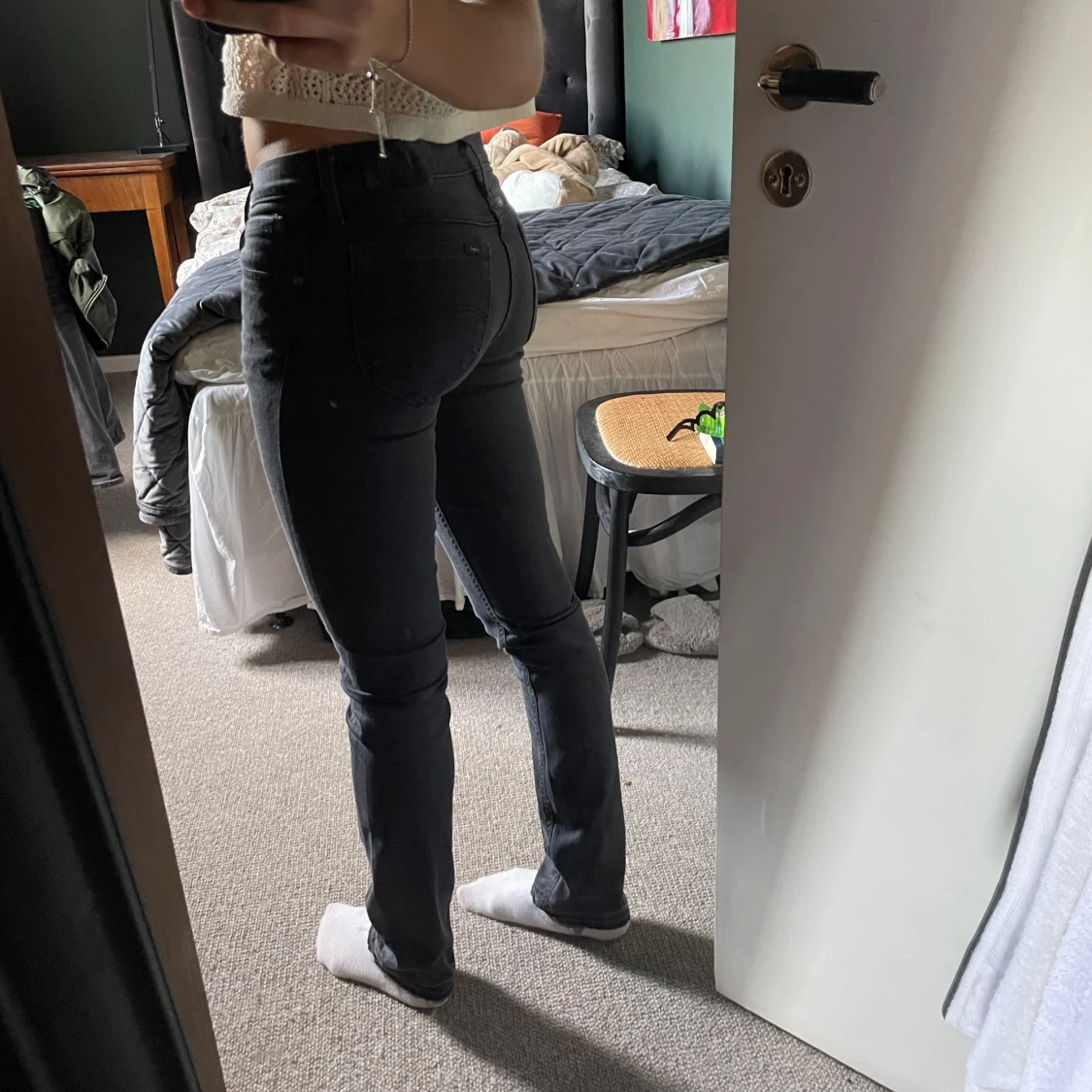 Lågmidjade jeans - 90