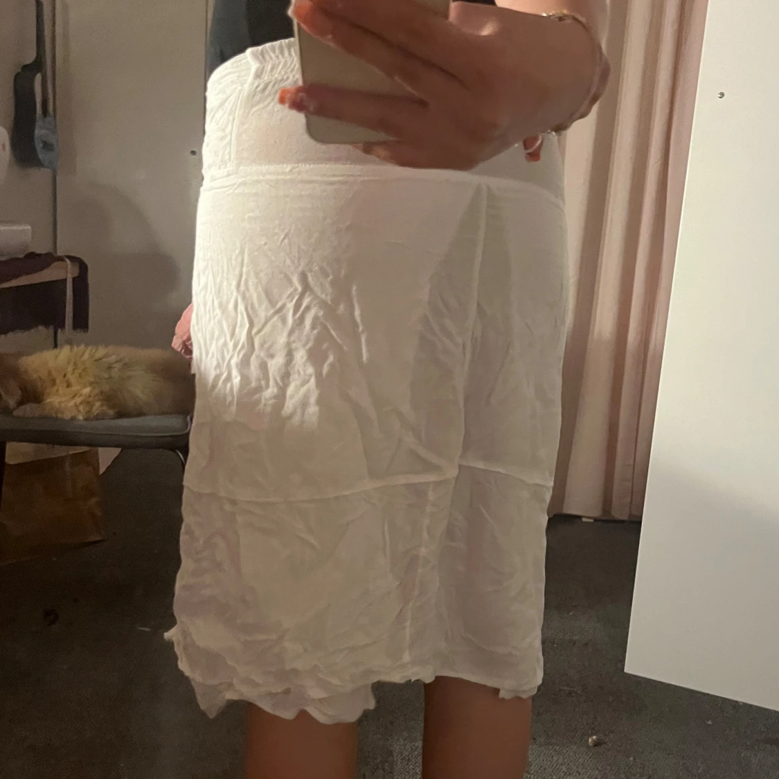 Vit midkjol💗 - 90