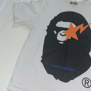 Bape Shirt Heron  - A Bathing Ape Heron Preston  Shirt  Brand new whit package, tag  Size:S-M