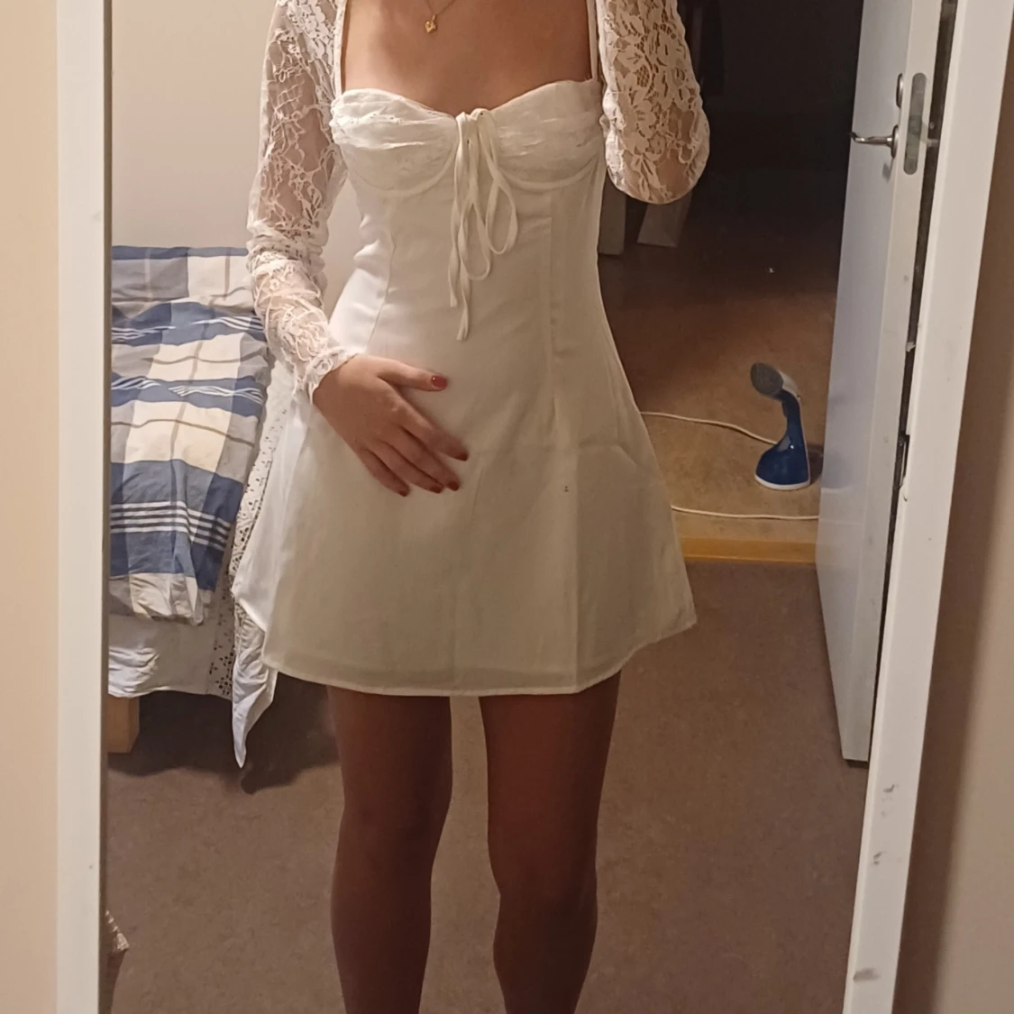 Kort studentklänning  - 90