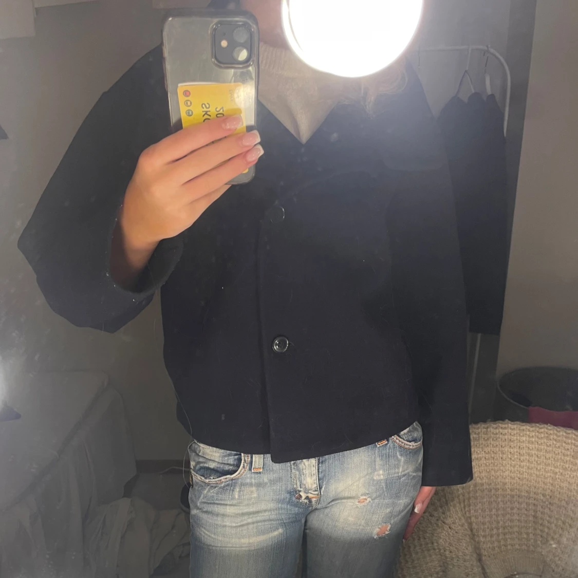 Mörkblå kappa - 91