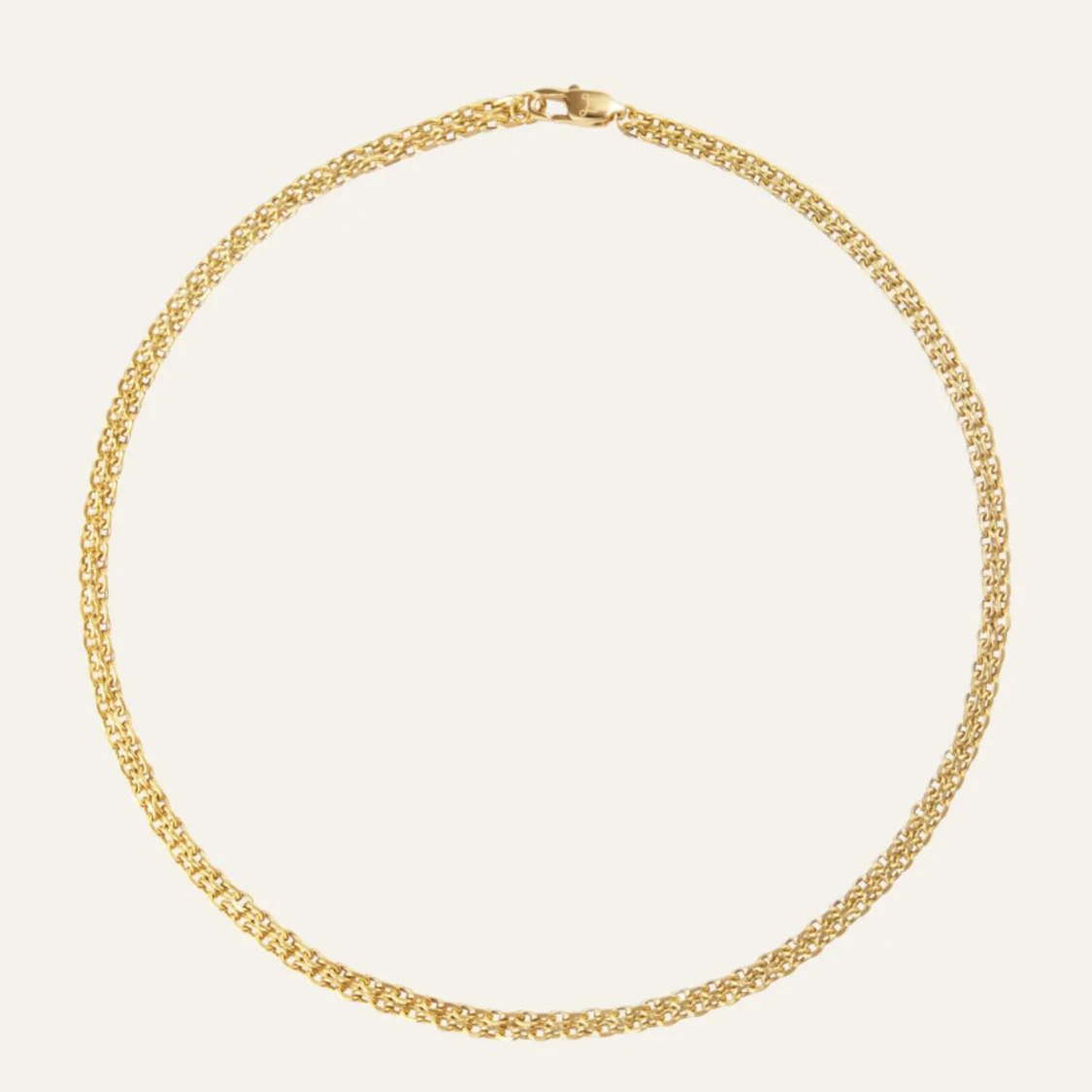 Elegant guldarmband och halsband från Mockberg - 91