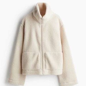Beige teddy jacket - sold out teddy jacket, size s