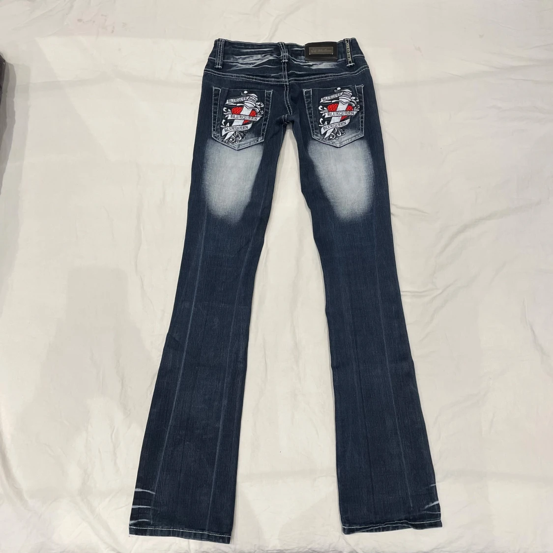 Lågmidjade bootcut jeans från Crazy Age🤩 - 91