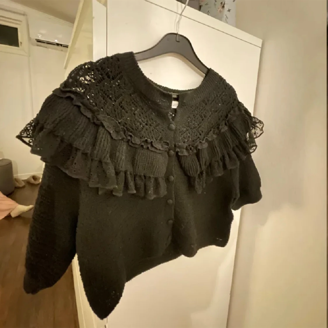 Stickad bolero kofta - 90