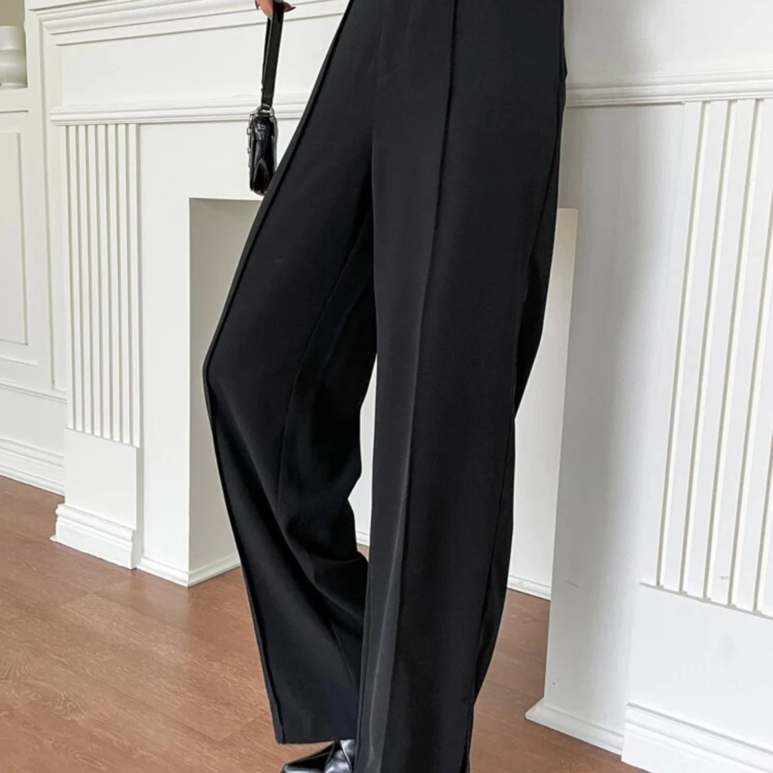 Svarta kostym byxor