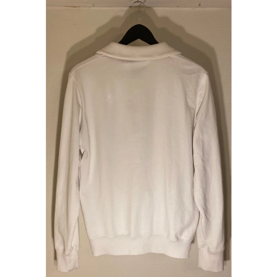 Vit 1/4 Zip Tröja / Polotröja - Superdry - 90