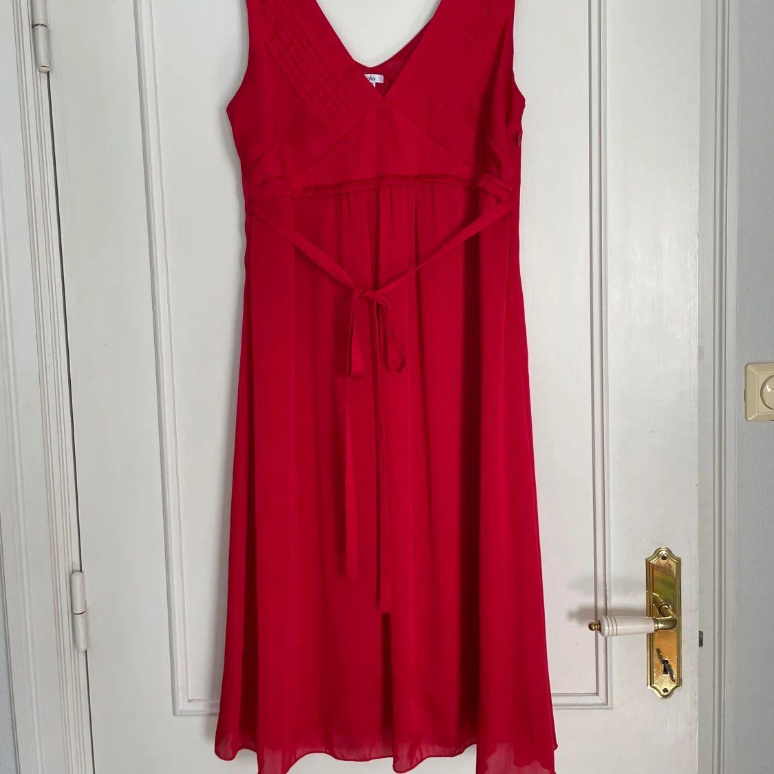 Röd klänning  - 90