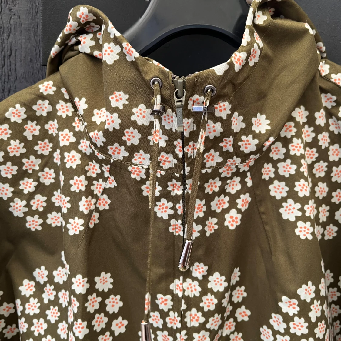 Marimekko Rain Jacket/Poncho with Floral Pattern - Like New - 91