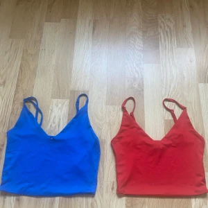 Två plagg, två par linnen blå och röd! - Fina linnen