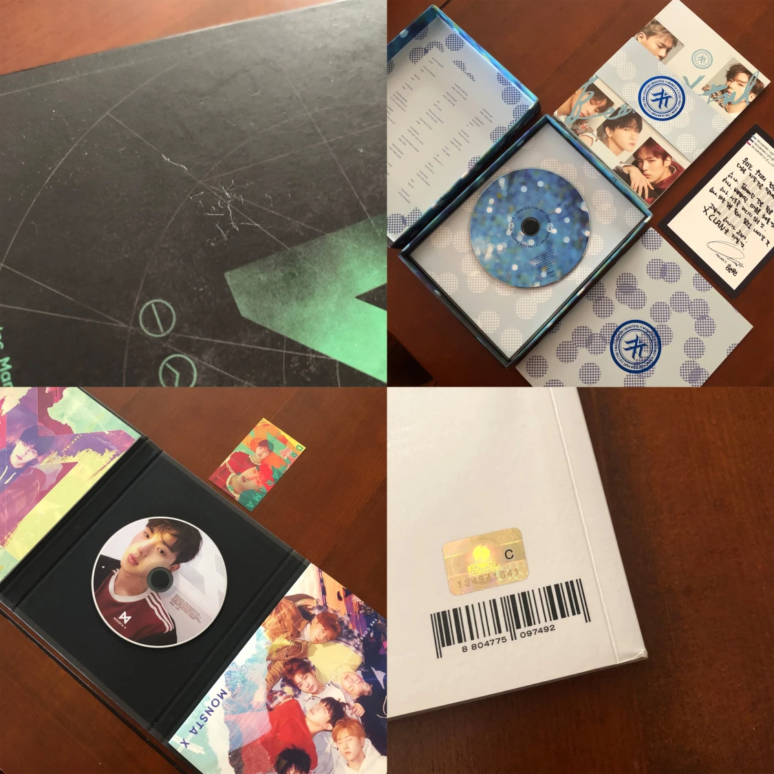 KPOP MONSTA X WONHO 13st album - 2