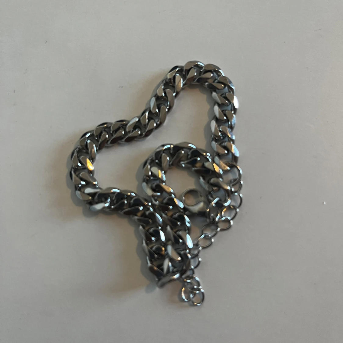 Rostfritt Stål Silverfärgat Armband - 1