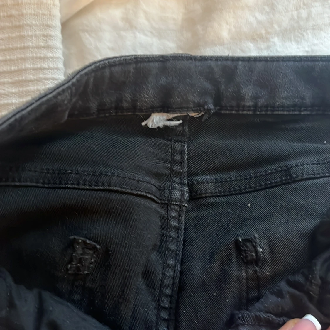 Svarta bootcut jeans - 2