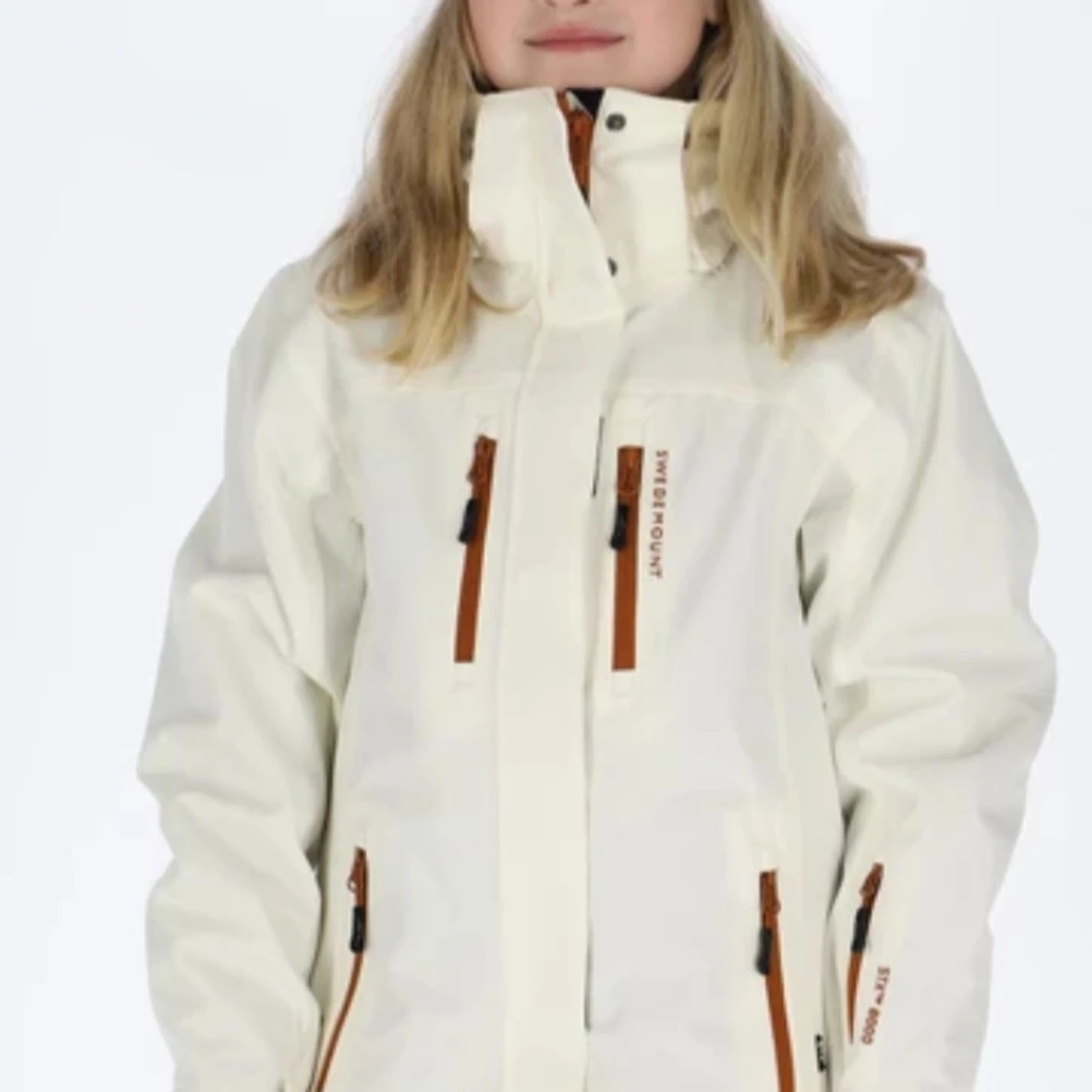 Vit skidjacka från swedemount