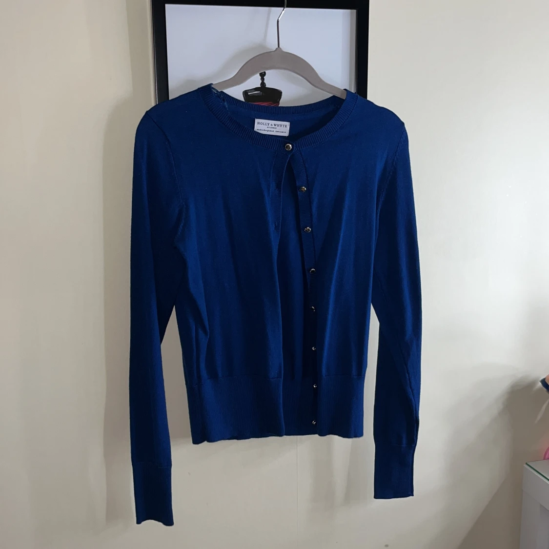 Blå kofta från Lindex