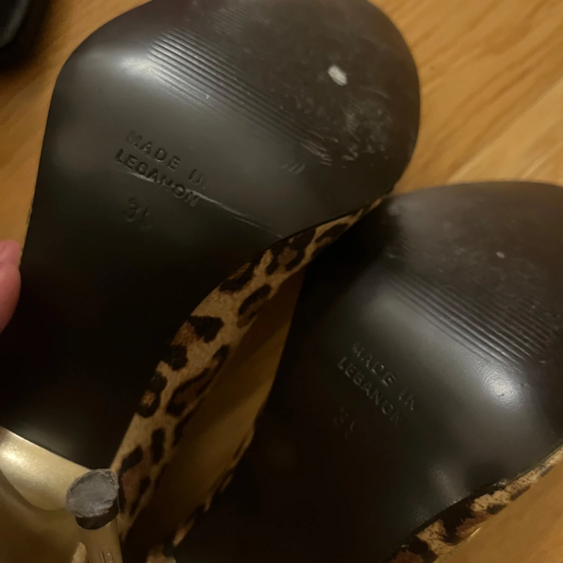 Leopard väska och matchande klackskor - 2