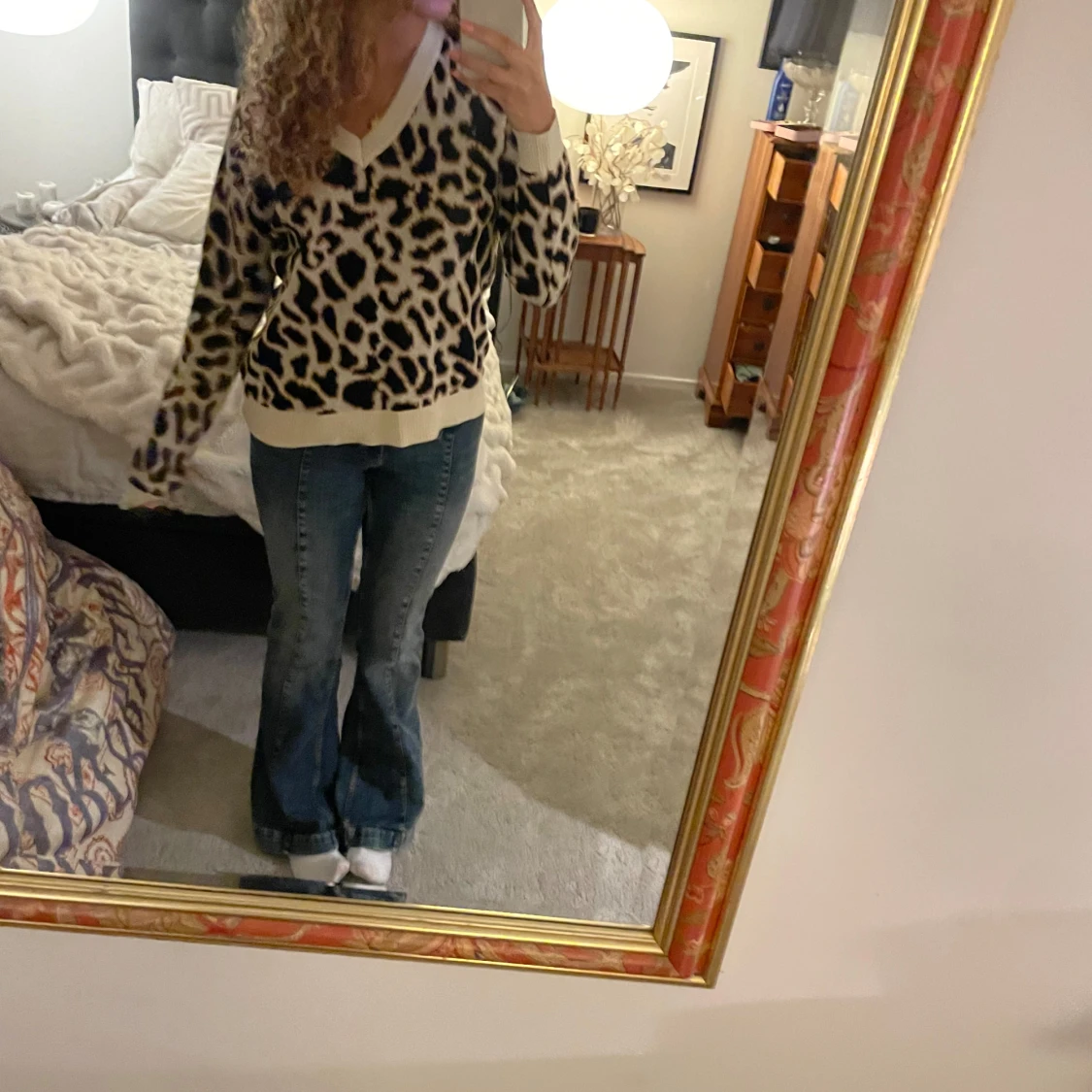 Leopard tröja  - 90