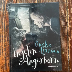 Önskestjärnan, Ingela Angerborn - Bok som aldrig blivit läst, är på svenska. Är precis som ny, inga skador. Lättläst bok. Finns på flera sidor, köparen står för frakten. 