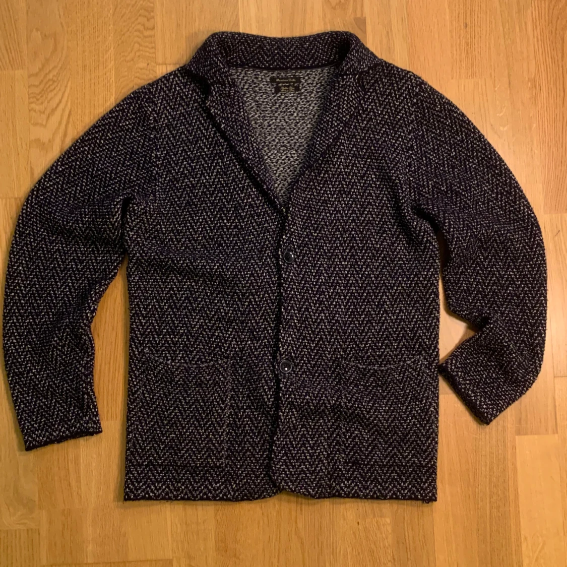 Massimo dutti cardigan marinblå