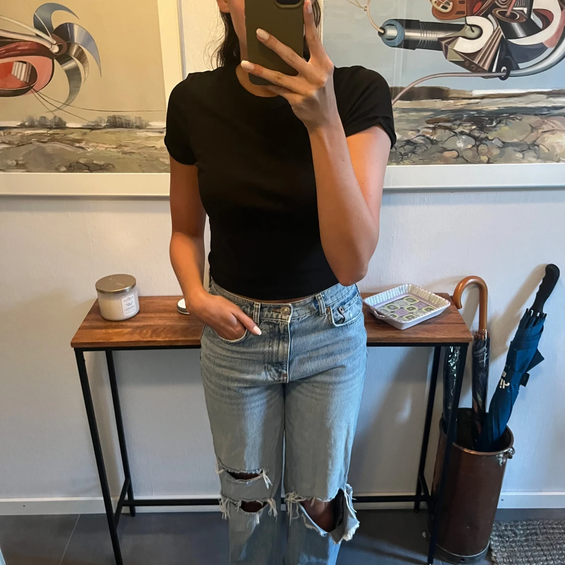 Mid/highwaist jeans