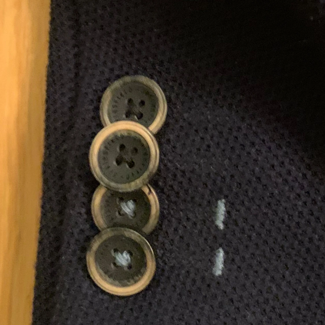 Springfield stickad kavaj marinblå - 92