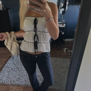 Rosett topp - Super gulligt linne med knytningar🫶🏼