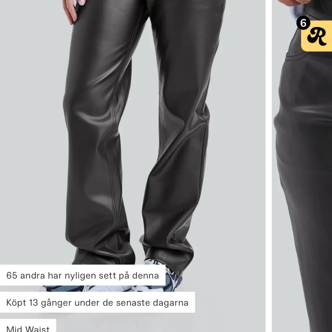 Lösa skinn byxor  - 93