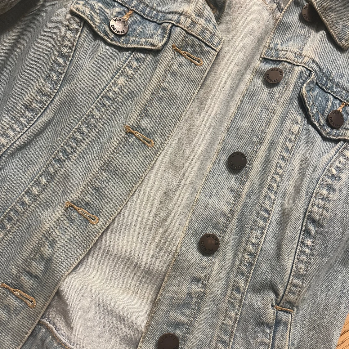 Jeansjacka tjej XS - 90