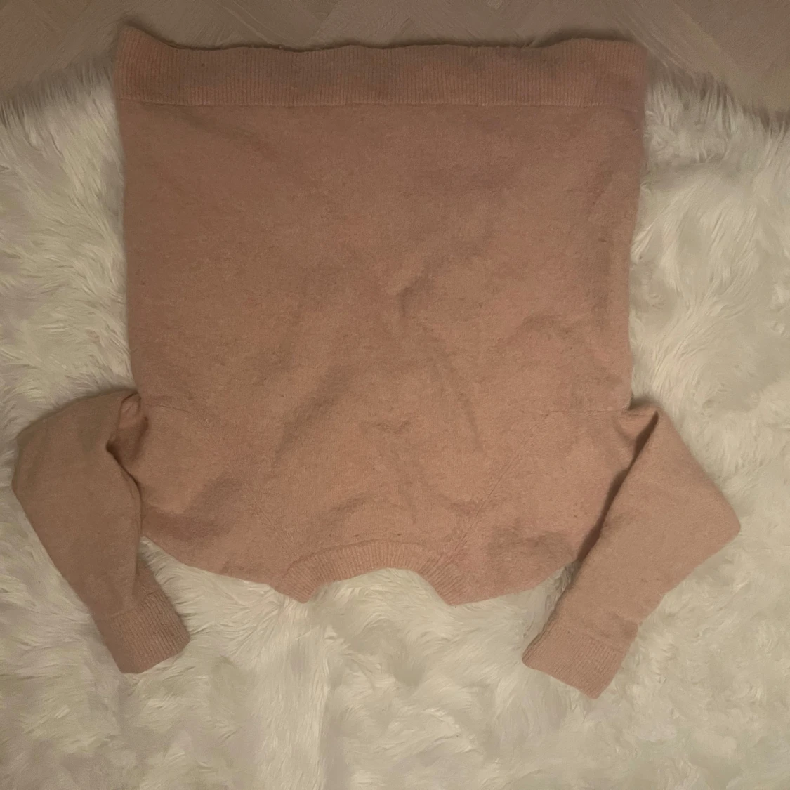 Beige stickad tröja från Samsøe Samsøe - 90