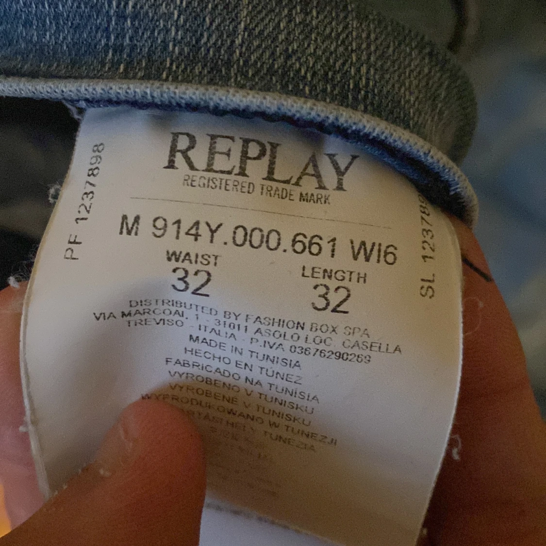 Blå jeans från Replay - 92