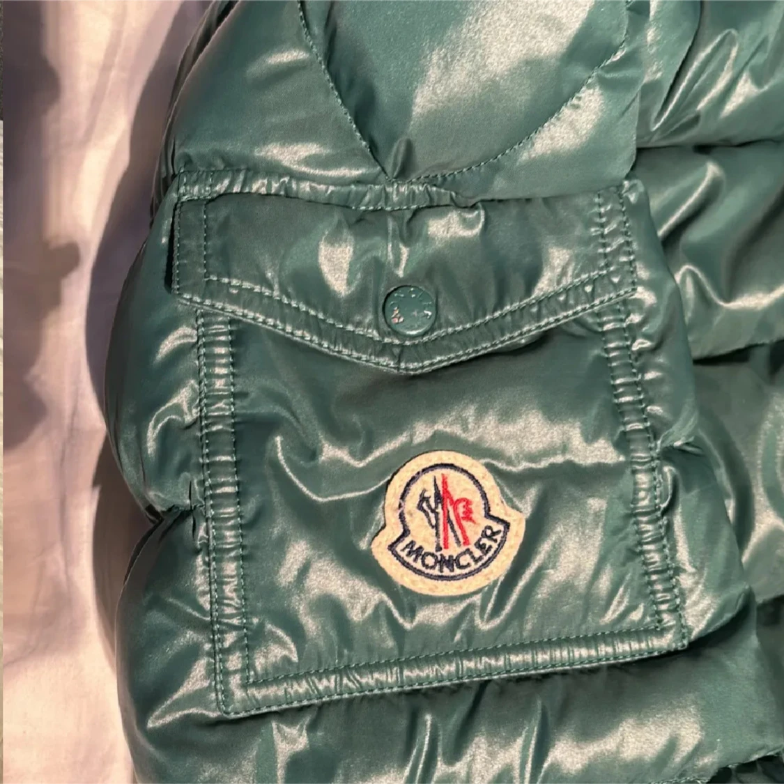 Grön dunjacka från Moncler - 91