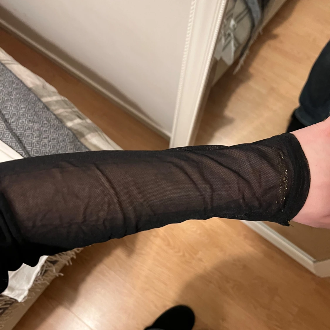 Svart meshtröja - 90