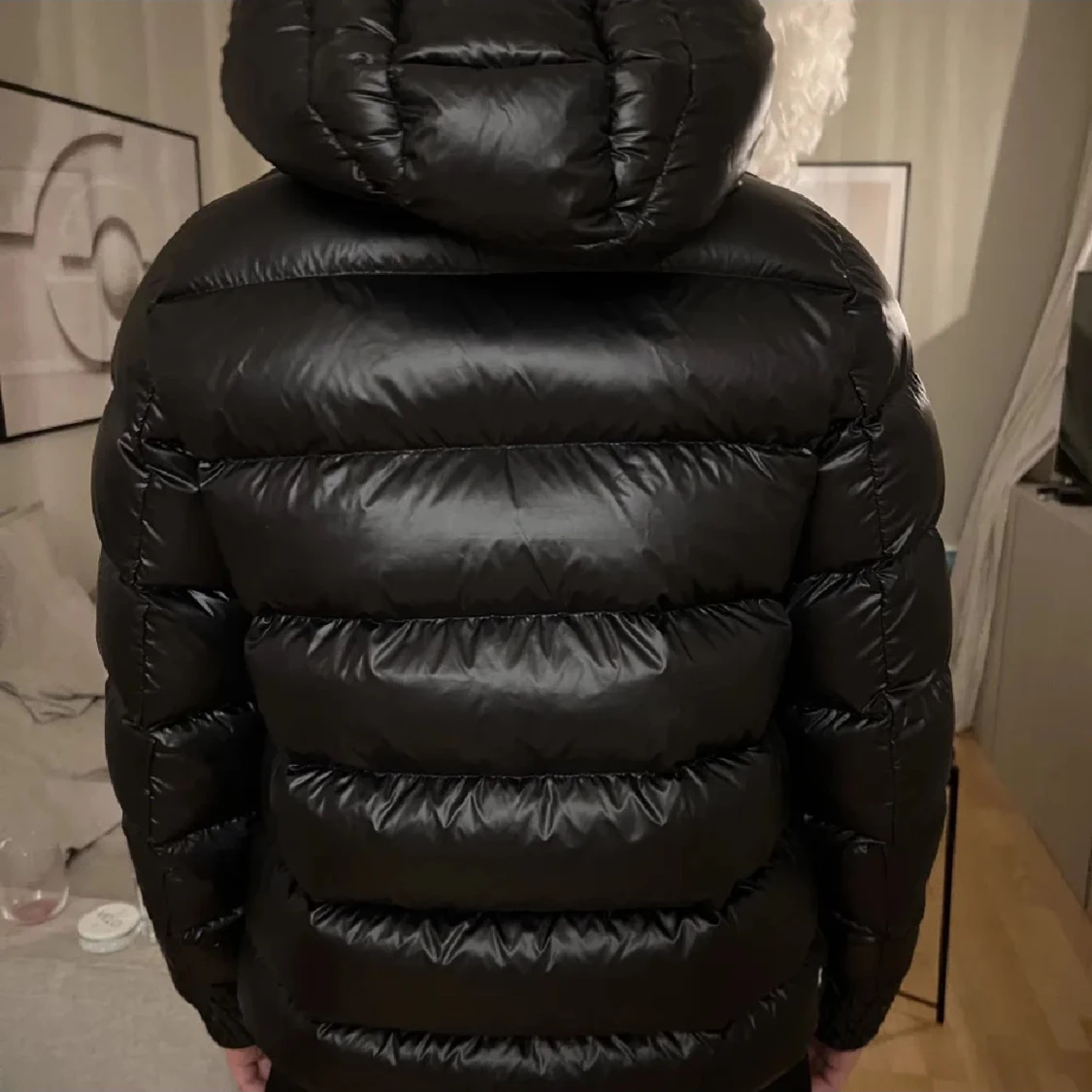 Svart pufferjacka från Colmar - 90