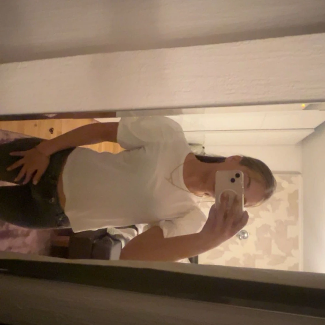 super snygg vit blus med puffärmar från h&m💕 - 2