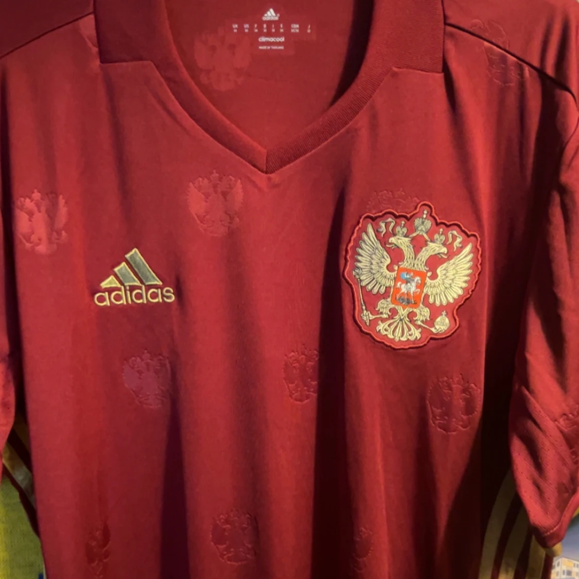 Ryssland fotbollströja från Adidas