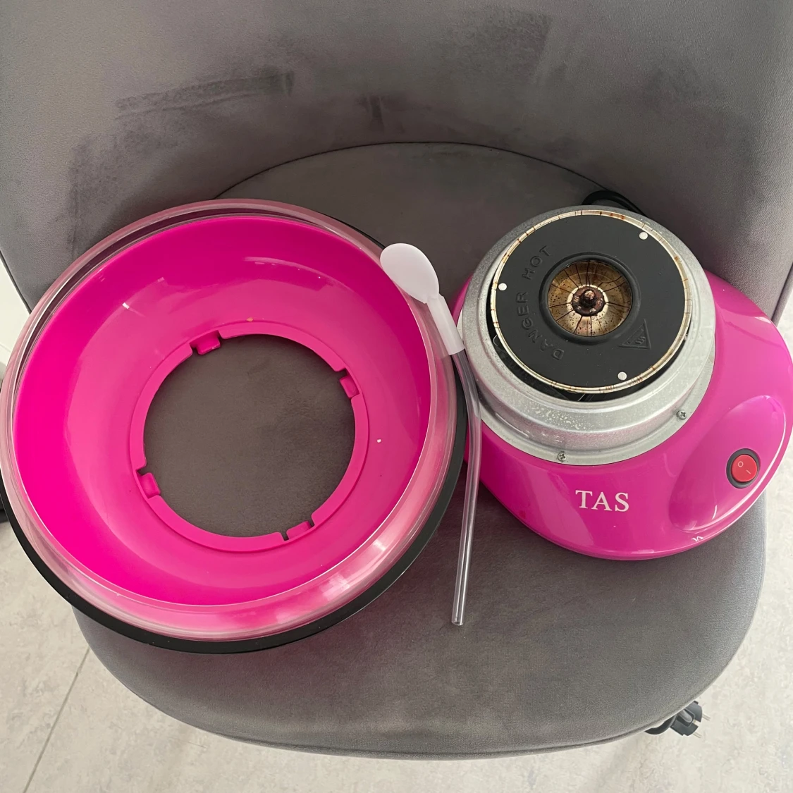 Rosa sockervaddsmaskin från TAS - 3