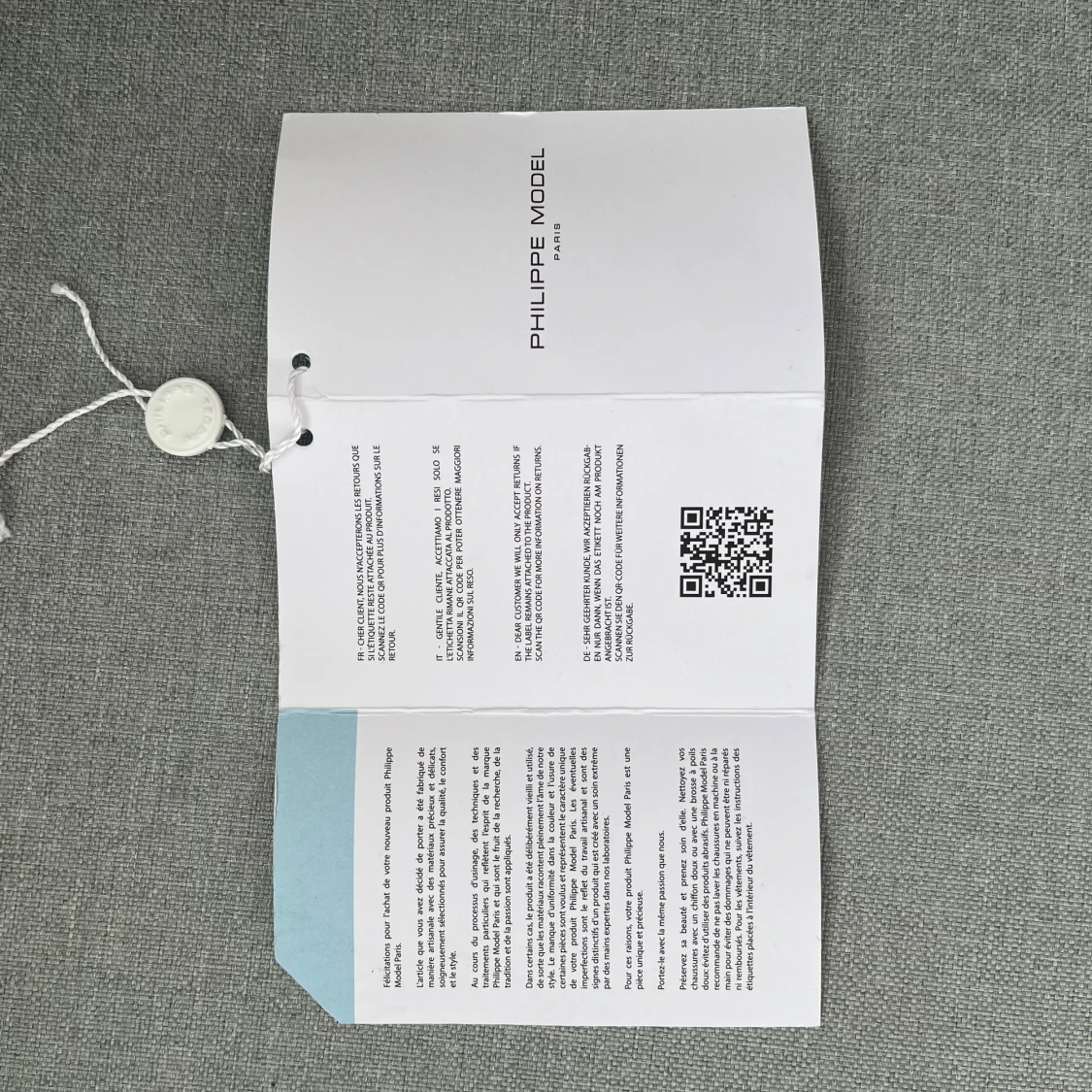 Vita sneakers från Philippe Model - 2