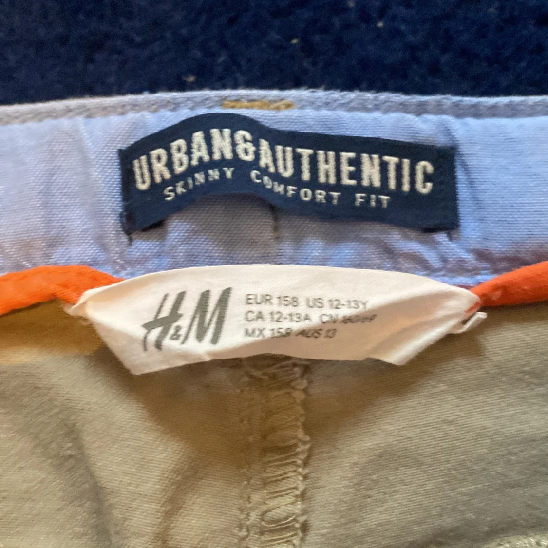 Beige skinny chinos från H&M - 2