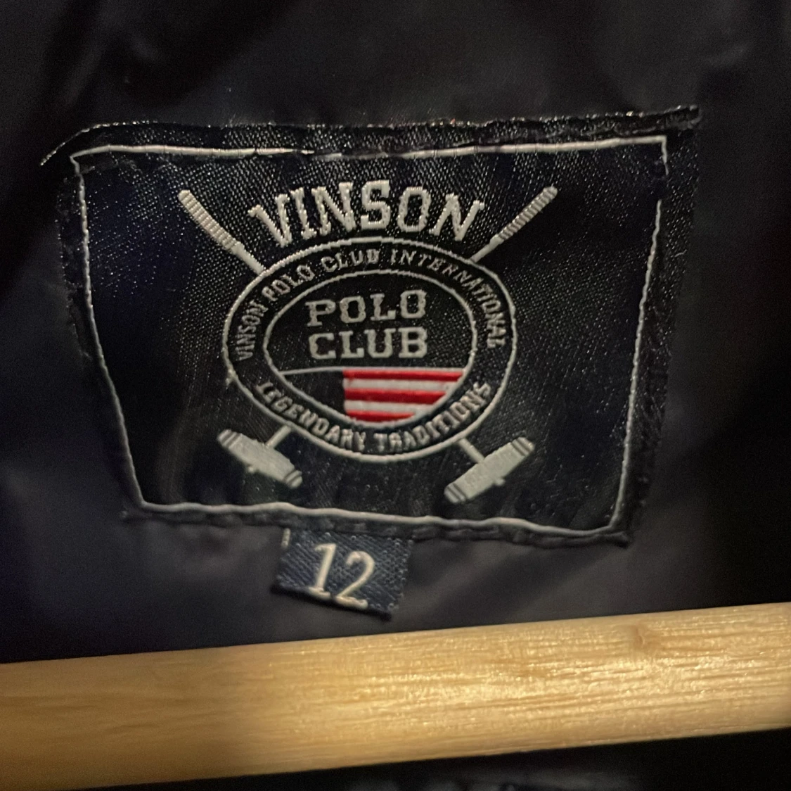 Svart pufferjacka från Vinson Polo Club - 2