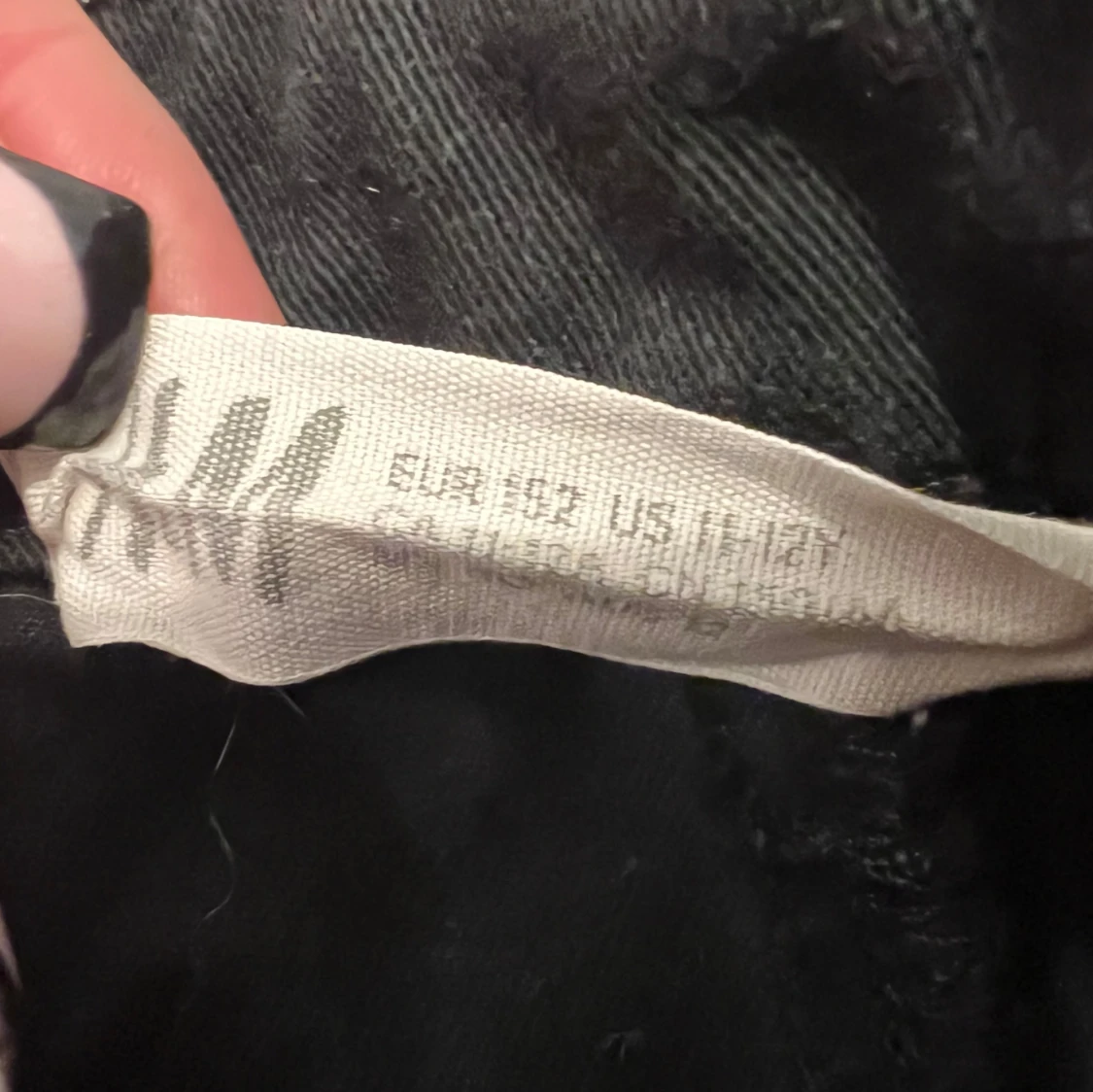 Svarta jeansshorts - 2