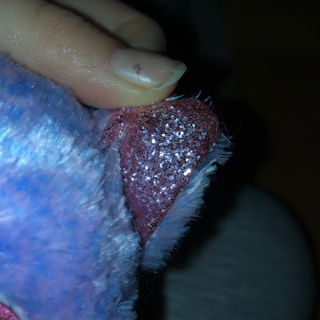 Lila katt plyschleksak från Ty - 3