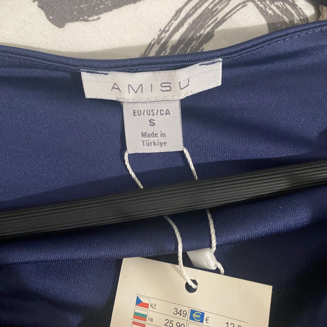 Blå omlottklänning från Amisu - 2