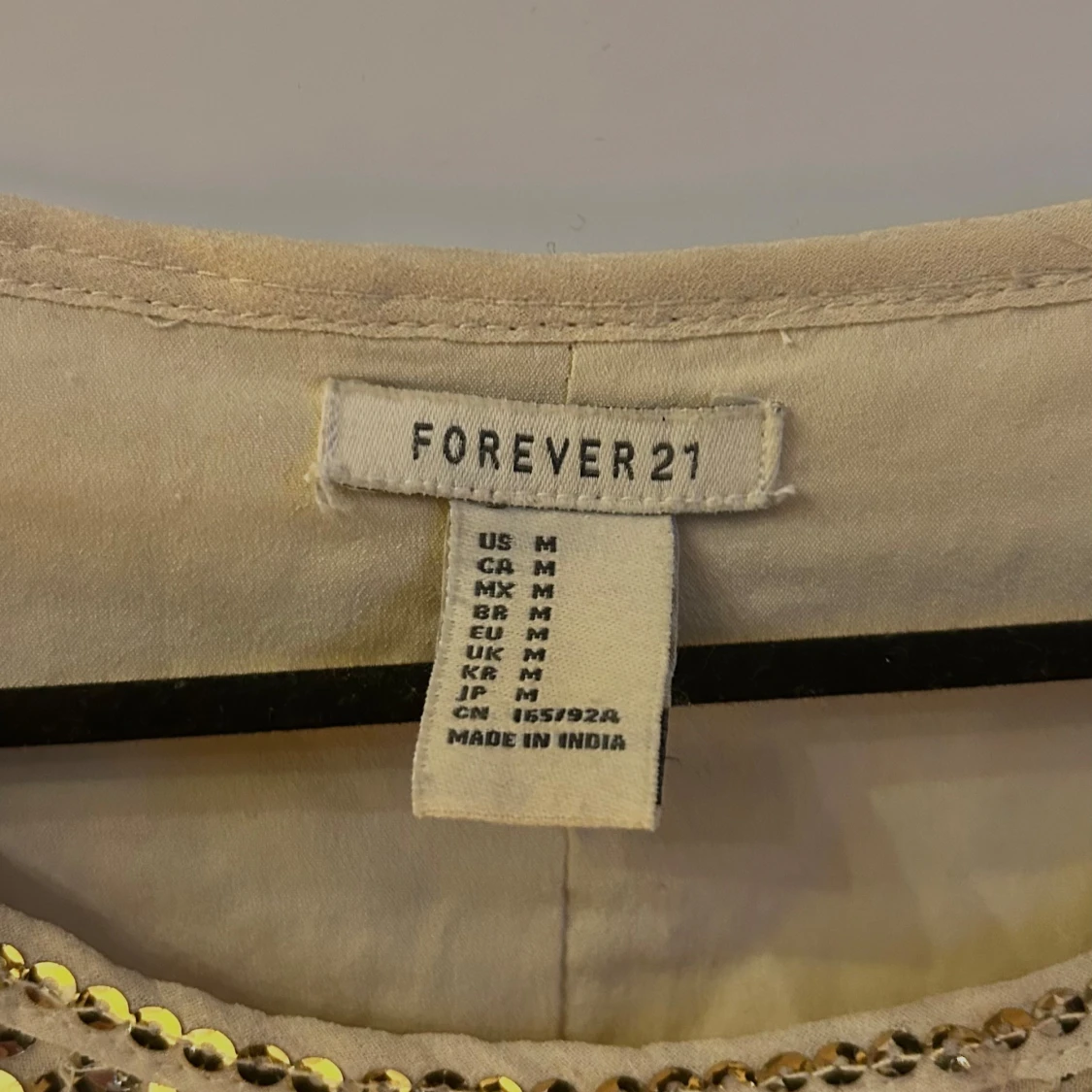 Glittrig klänning från Forever 21 - 2