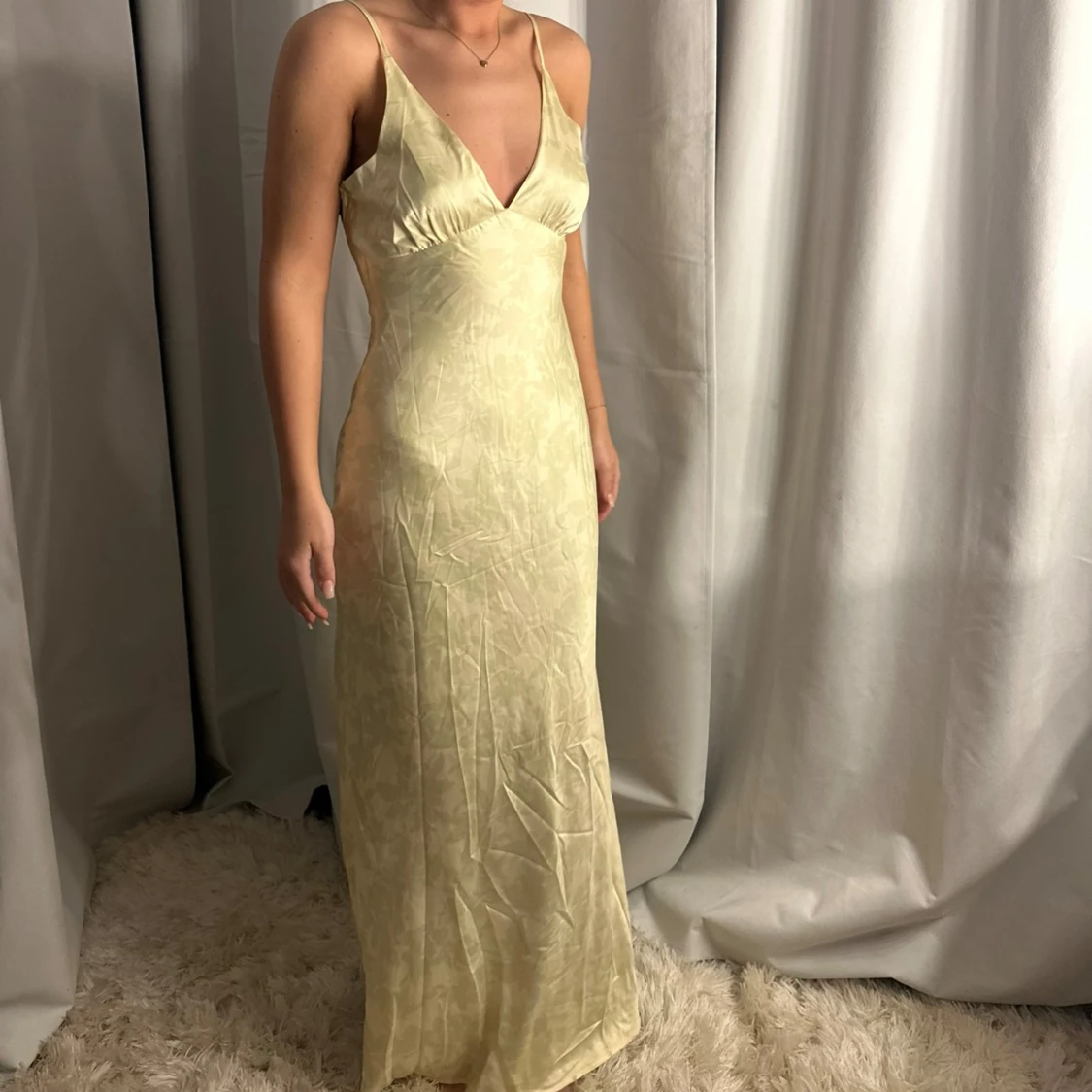 Ljusgul balklänning - 3