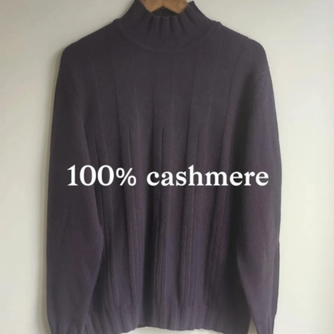 100% cashmere tröja