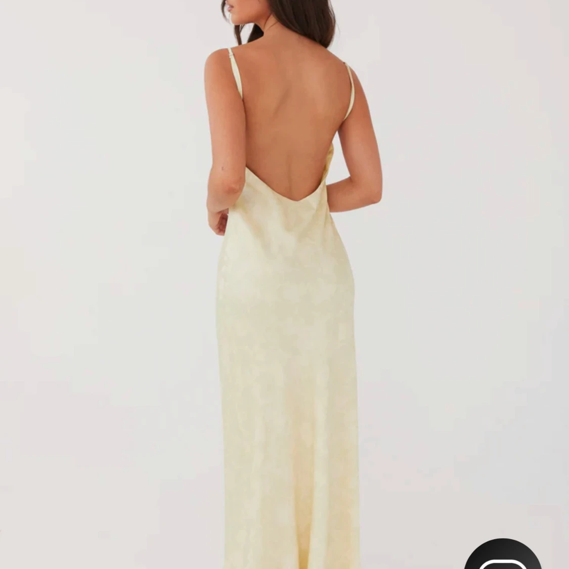 Ljusgul balklänning - 1