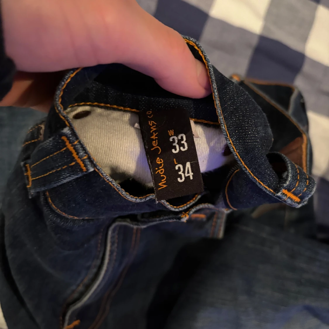 Mörkblå jeans från Nudie Jeans - 3